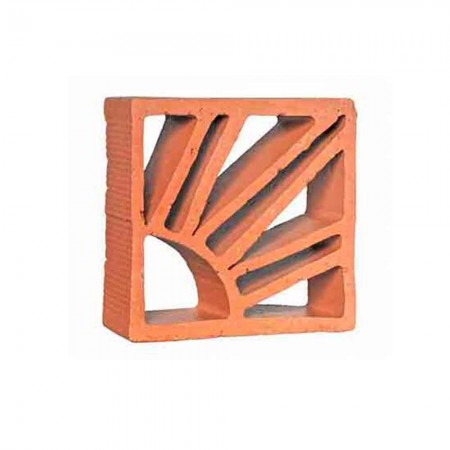 Tijolo Vazado Cobogó Reto Sol - Cerâmica Martins