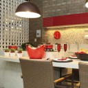 Tijolo Vazado Esmaltado Folha Branco - Cerâmica Martins