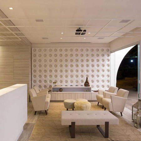 Tijolo Vazado Esmaltado Lua Branco - Cerâmica Martins