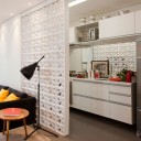 Tijolo Vazado Esmaltado Rama Branco - Cerâmica Martins