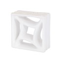 Tijolo Vazado Esmaltado Estrela Branco - Cerâmica Martins