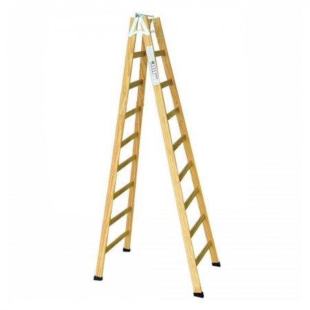 Escada Pintor de Madeira - 09 Degraus - ESEG