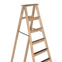 Escada Americana de Madeira Reforçada - 12 Degraus - ESEG