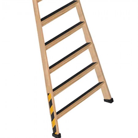 Escada Americana de Madeira Reforçada - 12 Degraus - ESEG