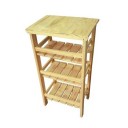 Fruteira de Madeira Pinus - 83x42x28cm - ESEG