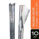 Manta Duralfoil  Multi - 2 Faces - 10m² 1,30m x  7,7m - Subcobertura Premium GIB