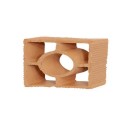 Tijolo Vazado Cobogó Diagonal Redondo - Cerâmica Martins