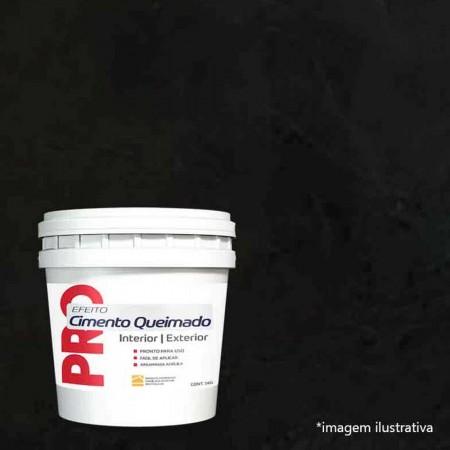 Cimento Queimado Black Total - 5KG - Preto BruColor
