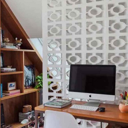 Tijolo Vazado Cobogó Diagonal Redondo - Cerâmica Martins