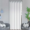 Porta Sanfonada de PVC - 210x97cm - Cor Branco Permatti