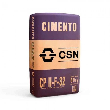 Cimento CP-II-32 - Saco 50kg - CSN Cimentos