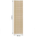 Telha de PVC Tipo Plan - 330x88cm - Cor Marfim Colonial Permatti