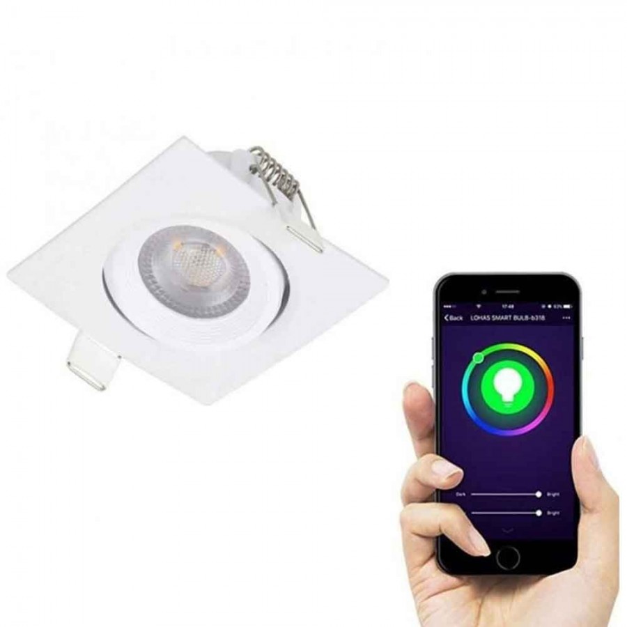 Spot Direcionável c/ LED Smart WiFi - 5W IP20 Bivolt - Gaya Ref 9815