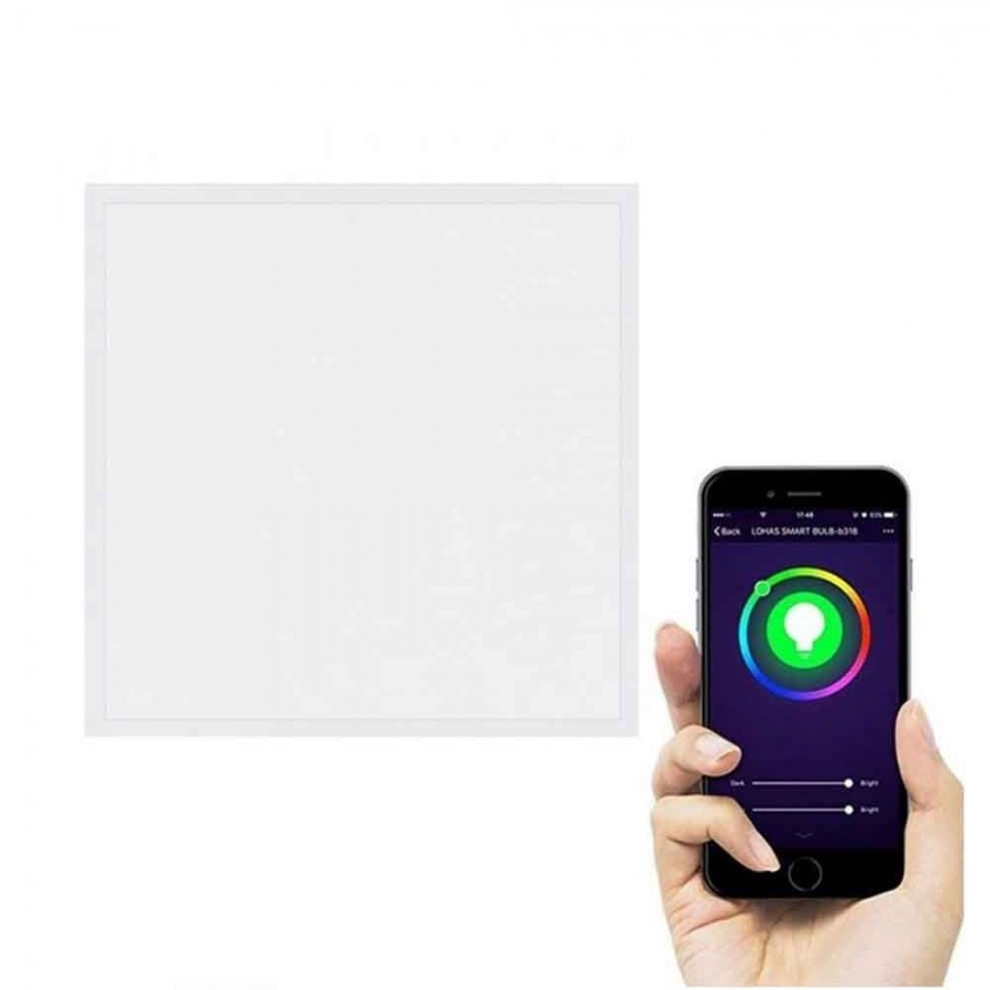 Paflon Embutir LED Smart WiFi - 29,5cm - 24W IP20 Bivolt - Gaya Ref 9855