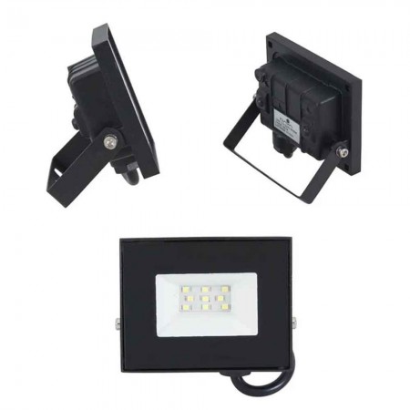 Refletor LED Slim - 10W IP65 Bivolt - 6.000K - Ref 9514 Gaya - Gaya Ref 9514