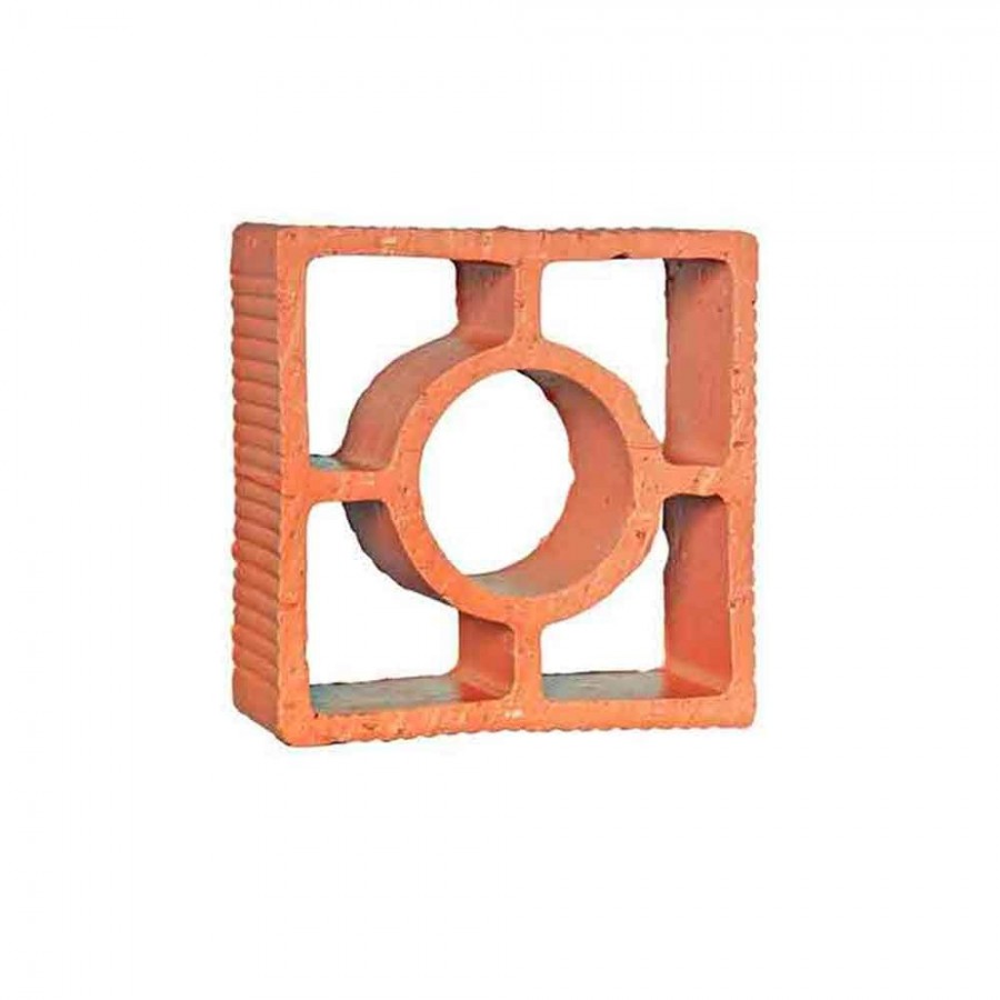 Tijolo Vazado Cobogó Reto Redondo - Cerâmica Martins