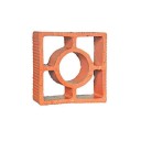 Tijolo Vazado Cobogó Reto Redondo - Cerâmica Martins