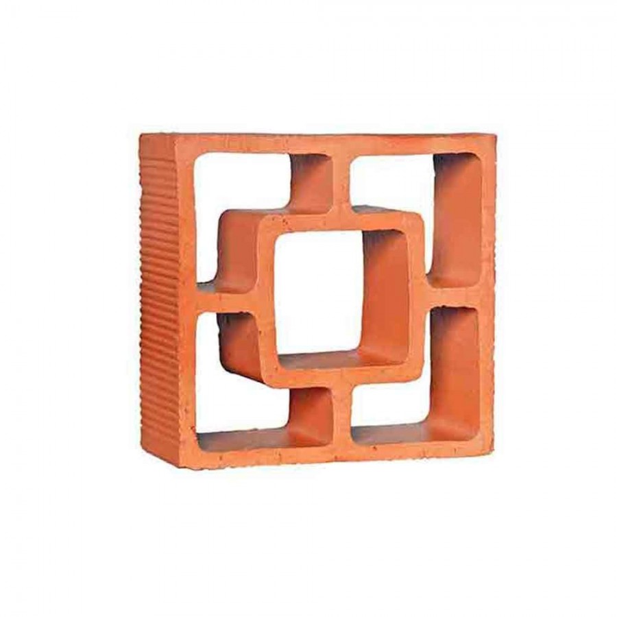 Tijolo Vazado Cobogó Reto Quadrado - Cerâmica Martins