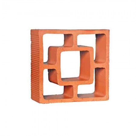 Tijolo Vazado Cobogó Reto Quadrado - Cerâmica Martins