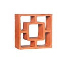 Tijolo Vazado Cobogó Reto Quadrado - Cerâmica Martins