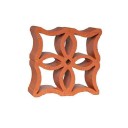 Tijolo Vazado Cobogó Reto Flor - Cerâmica Martins