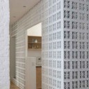 Tijolo Vazado Cobogó Reto Flor - Cerâmica Martins