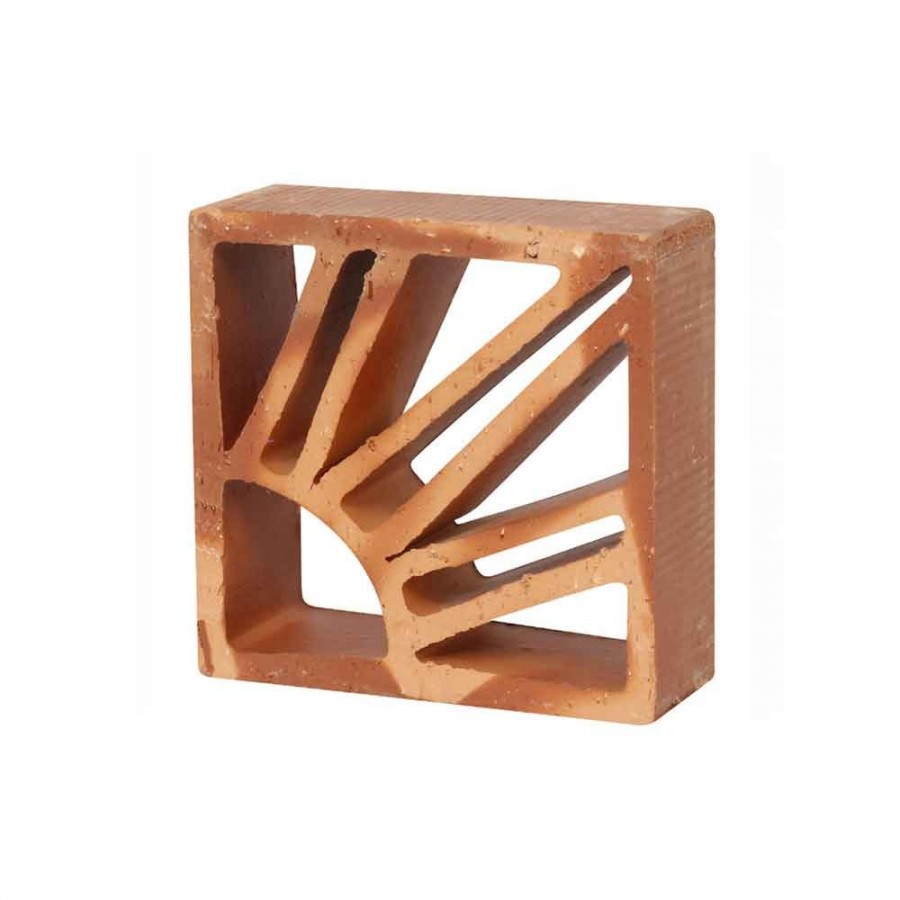 Tijolo Vazado Cobogó Reto Sol - Cerâmica Martins